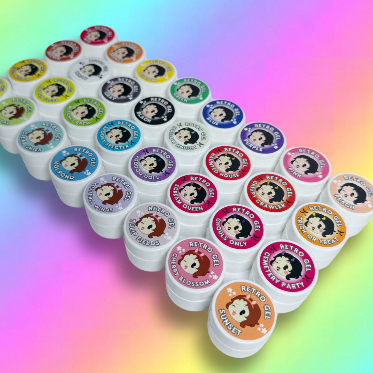 Complete Retro Gel Bundle - 32 Pieces
